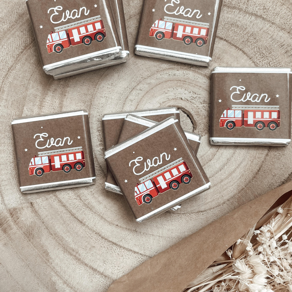 ★ Minis chocolats - Thème personnalisable