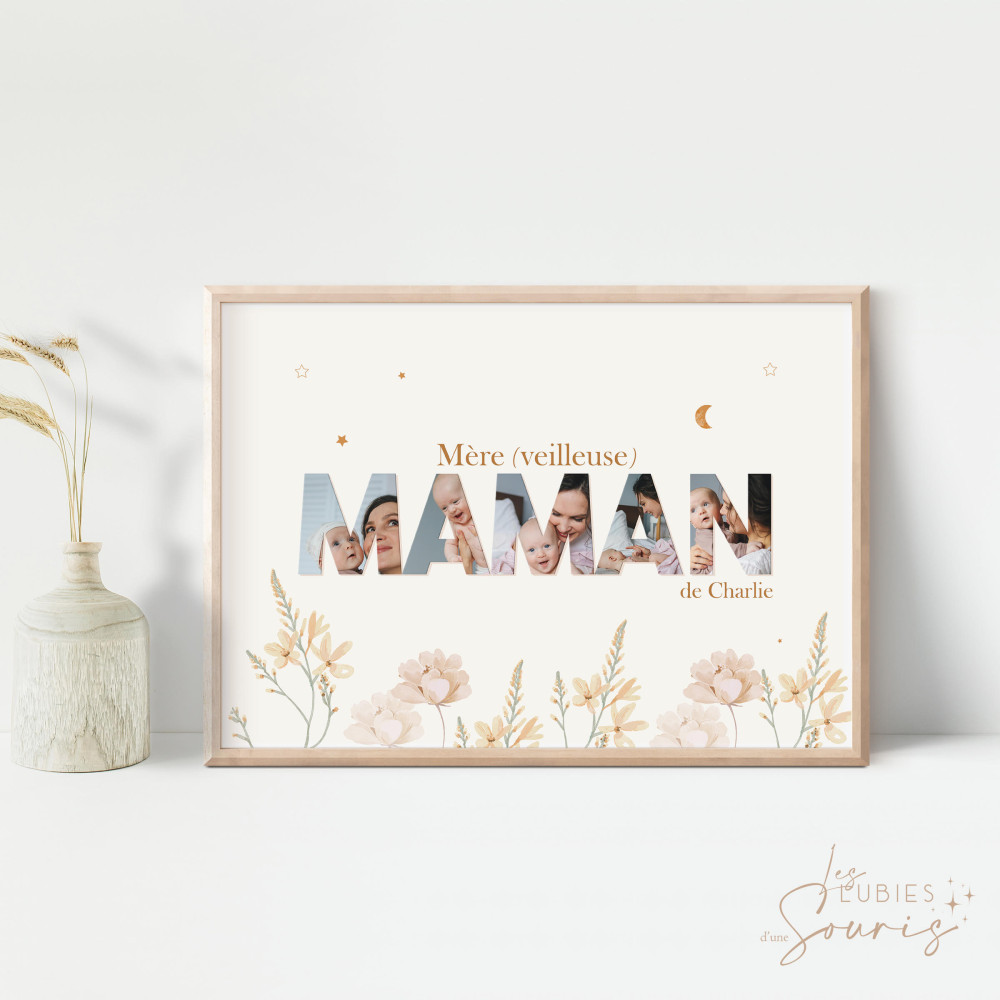 MÈRE(VEILLEUSE) | | AFFICHE ★ Maman de ....