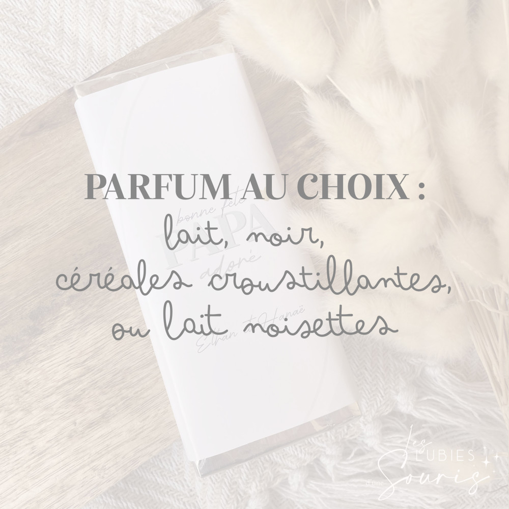 ★ PAPA ADORÉ | Tablette de chocolat