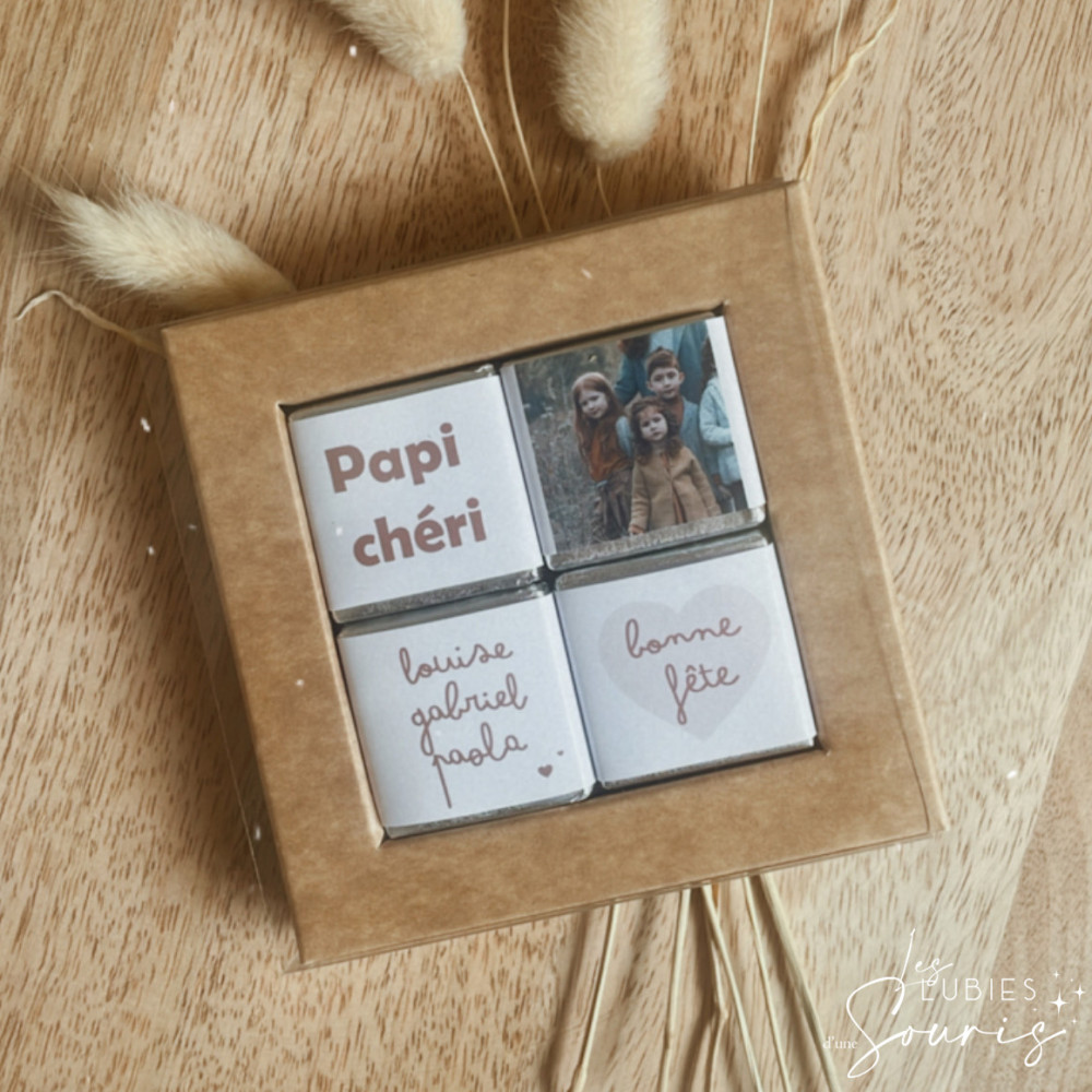 ★ COLLECTION PAPI CHÉRI | COFFRET CHOCOLATS (x4)