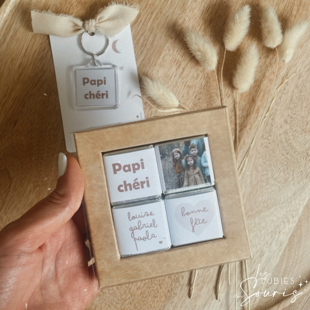 ★ COLLECTION PAPI CHÉRI | COFFRET CHOCOLATS (x4)