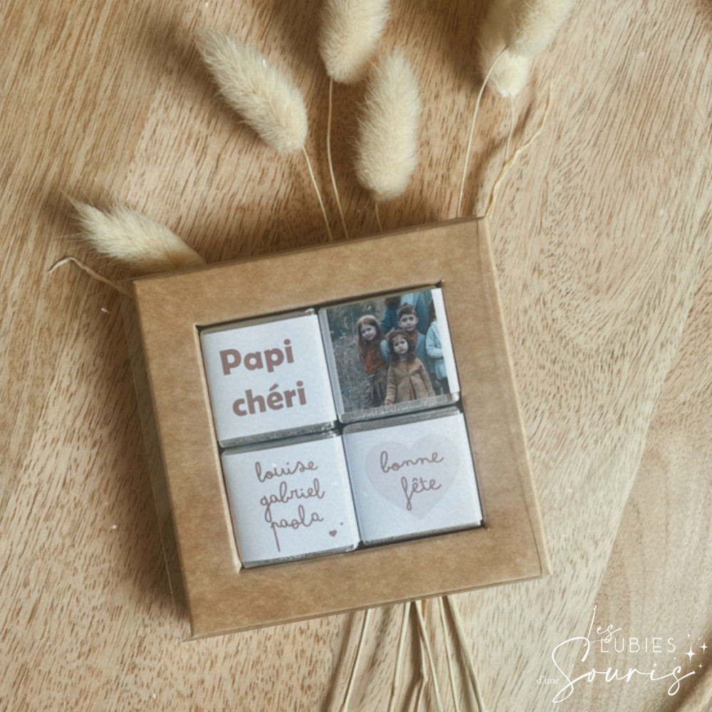 ★ COLLECTION PAPI CHÉRI | COFFRET CHOCOLATS (x4)