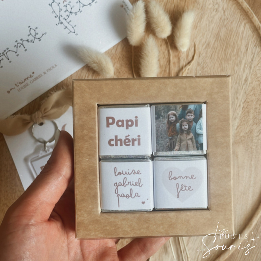 ★ COLLECTION PAPI CHÉRI | COFFRET CHOCOLATS (x4)