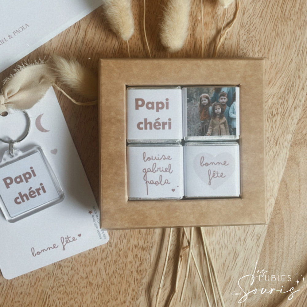 ★ COLLECTION PAPI CHÉRI | COFFRET CHOCOLATS (x4)