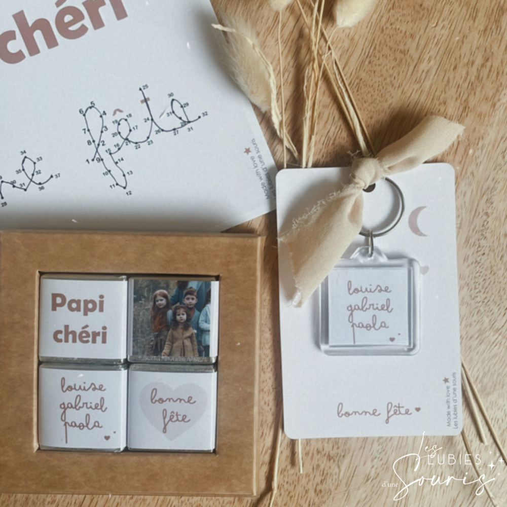 ★ COLLECTION PAPI CHÉRI | PORTE CLÉS