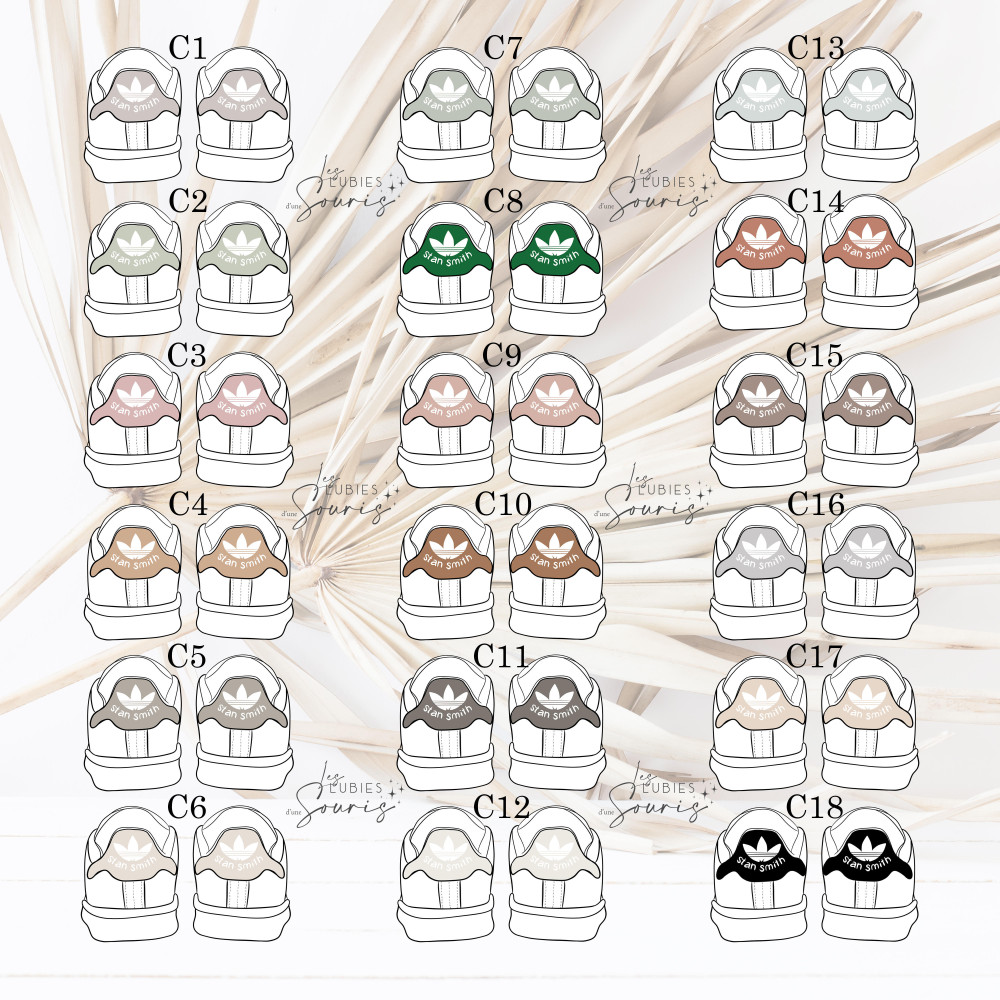 ★ Affiche famille - baskets personnalisées - Illustration famille personnalisable