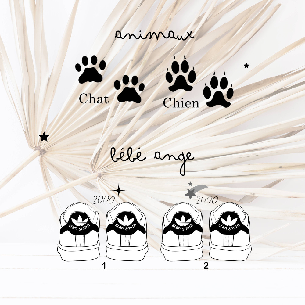 ★ Affiche famille - baskets personnalisées - Illustration famille personnalisable