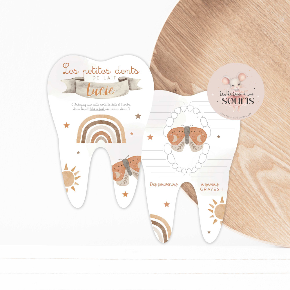 ★ Carte quenottes - Boho Vibes