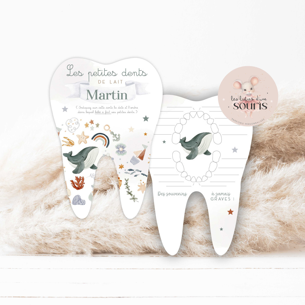 ★ Carte quenottes - Rencontre Marine