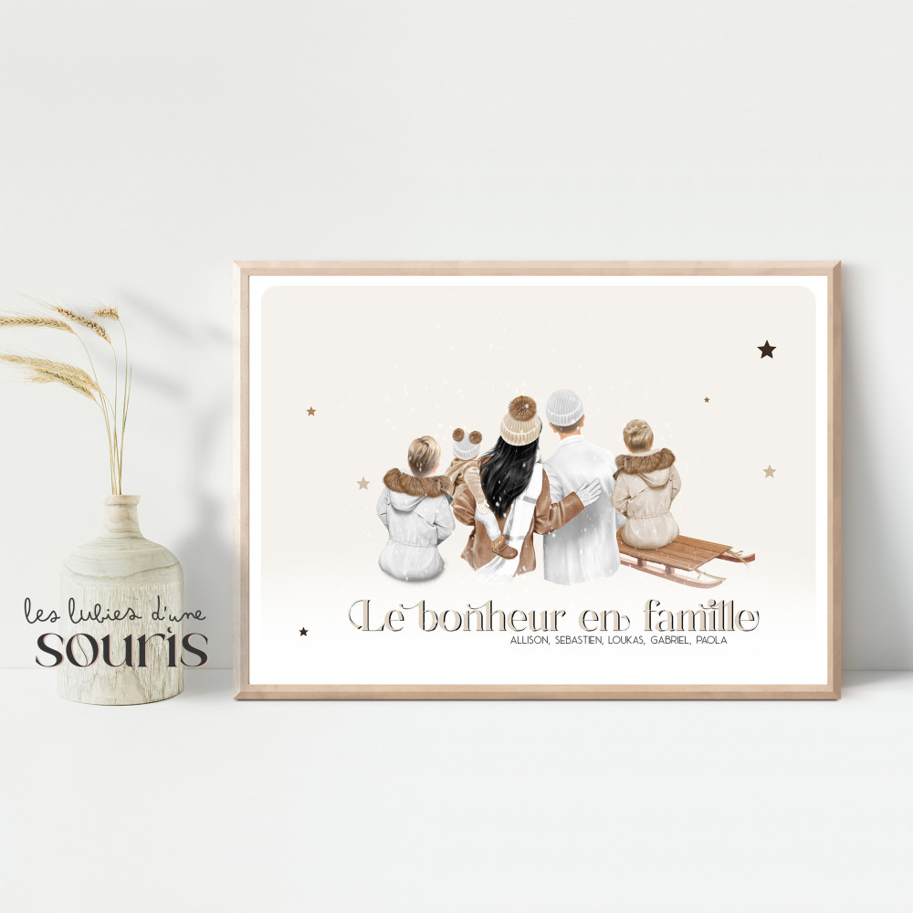 Affiche | Dos Alignés, Cœurs Connectés