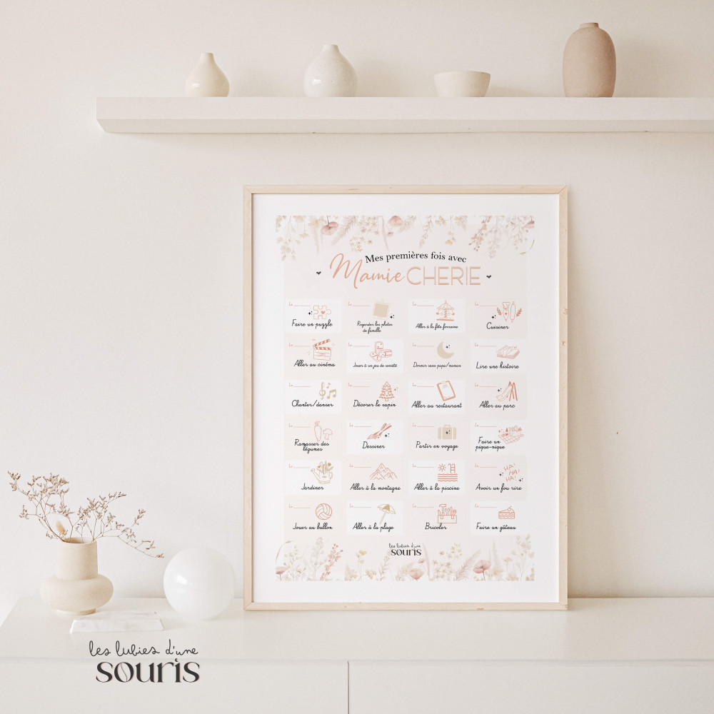 ★ Mes premières fois avec mamie chérie | Collection Rose poudré