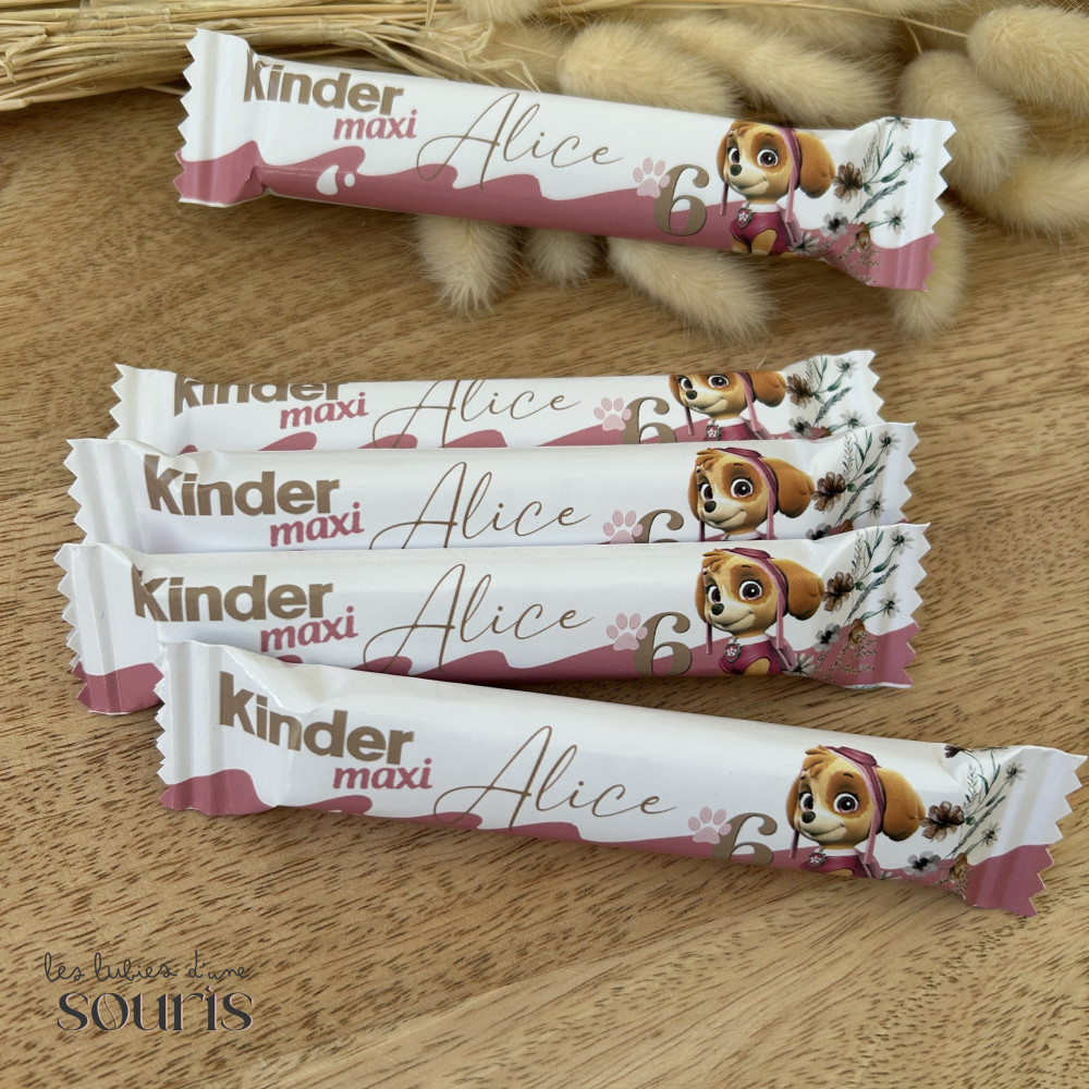 ★ Kinder Maxi - Thème personnalisable
