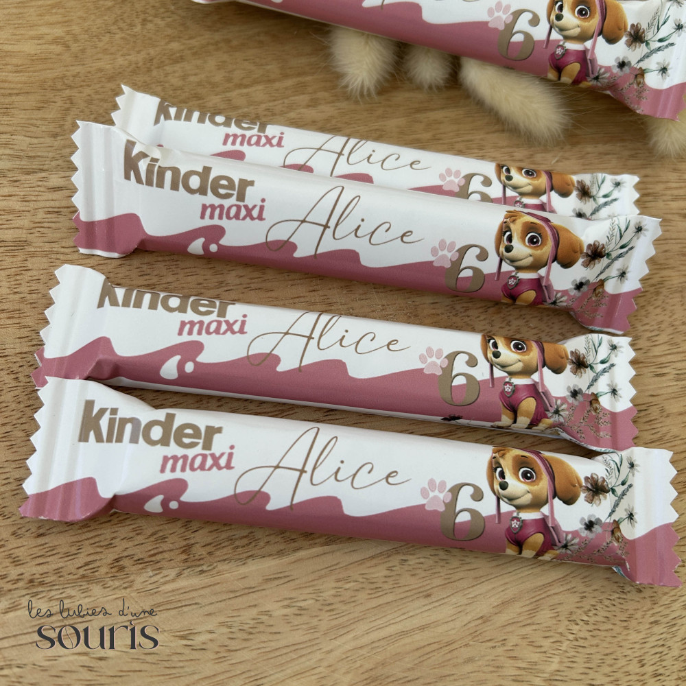 ★ Kinder Maxi - Thème personnalisable