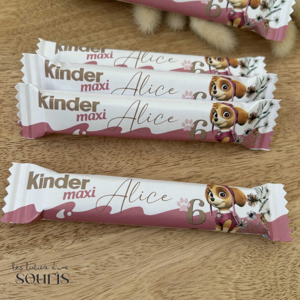 ★ Kinder Maxi - Thème personnalisable