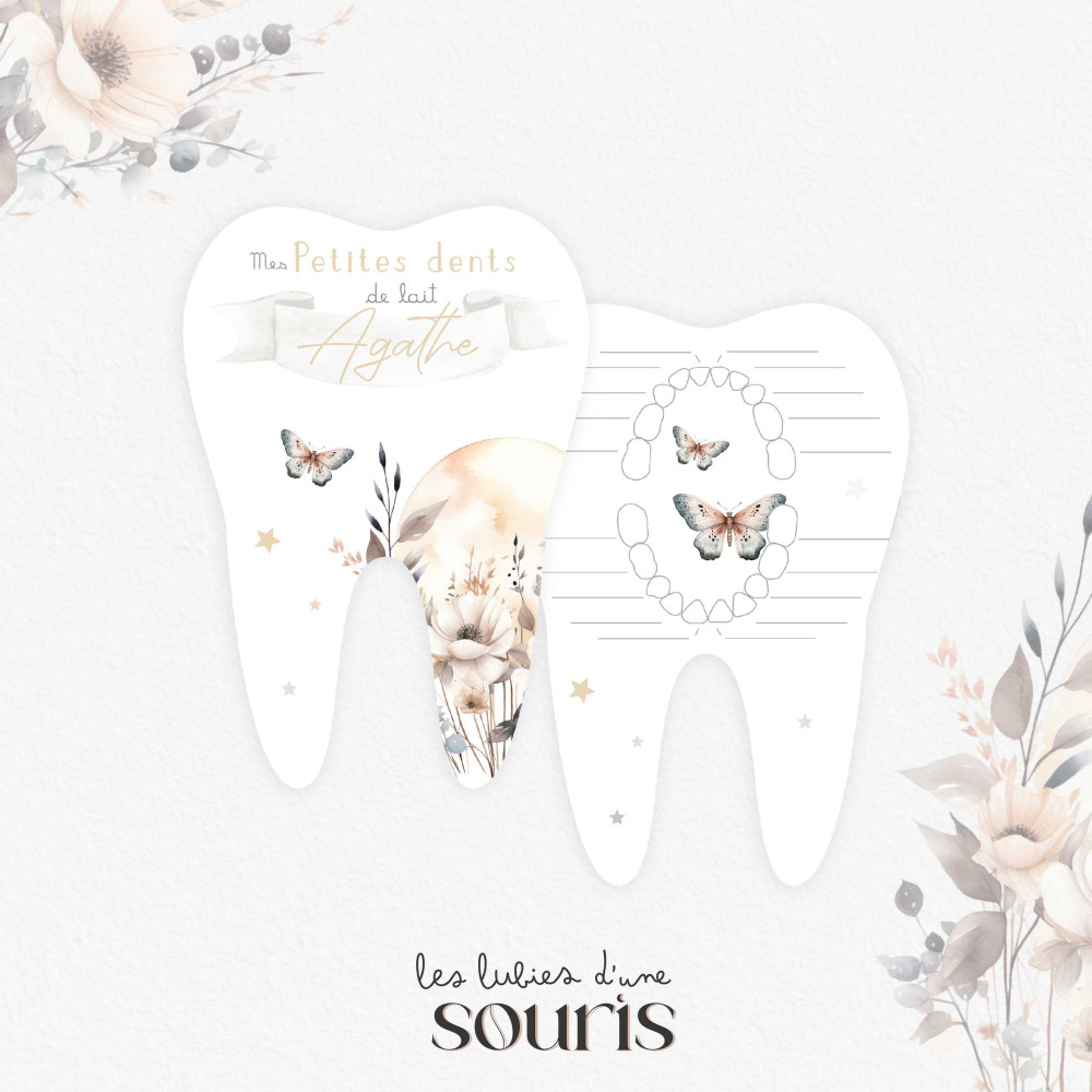 ★ Carte quenottes - Full moon