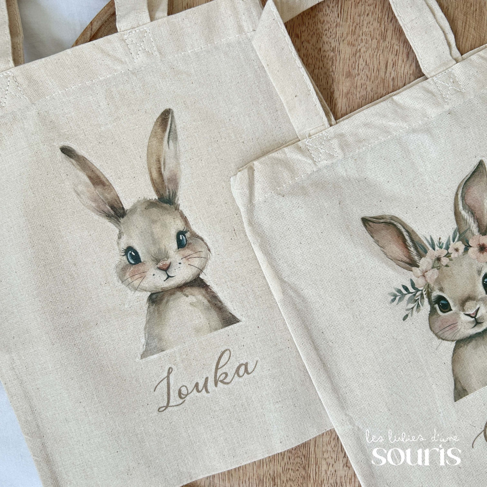 ★ PÂQUES | Sac de pâques personnalisé