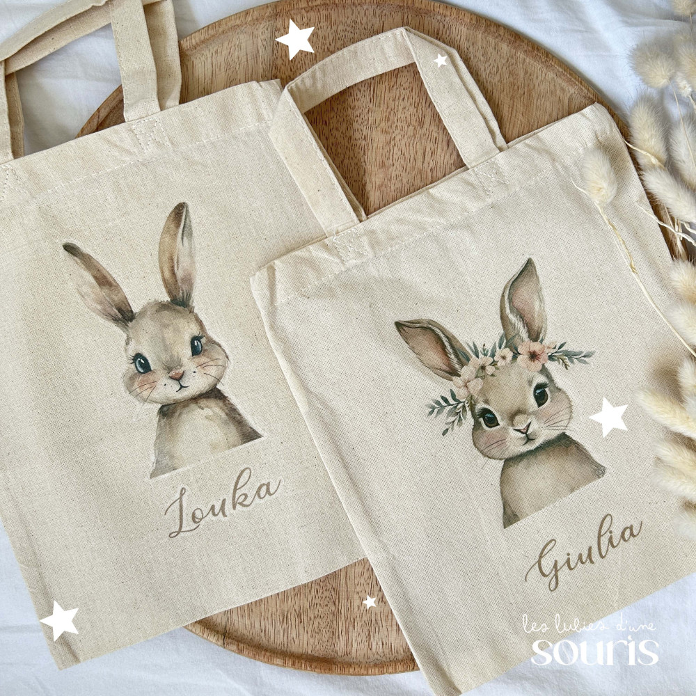 ★ PÂQUES | Sac de pâques personnalisé