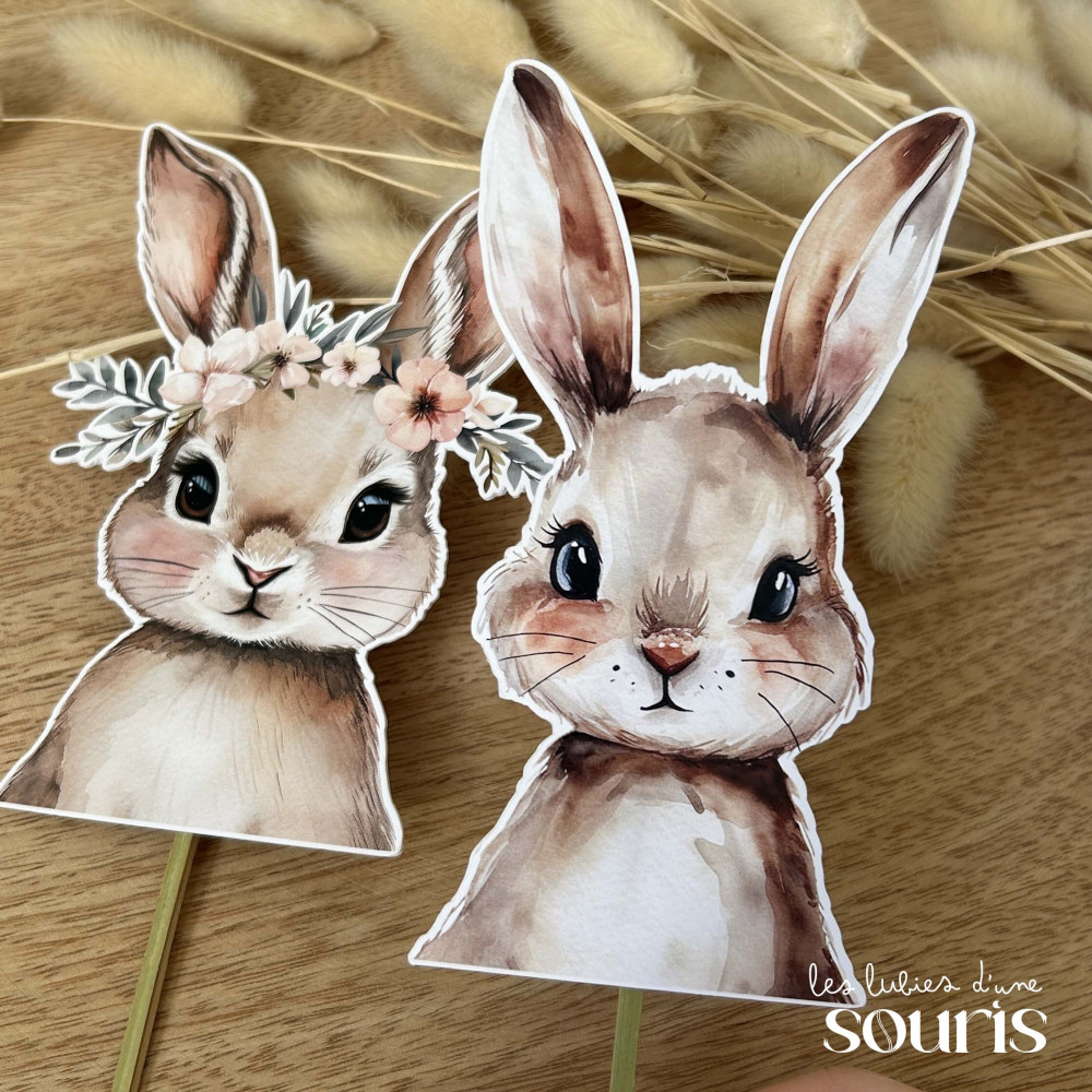 ★ PÂQUES | Cake Topper 