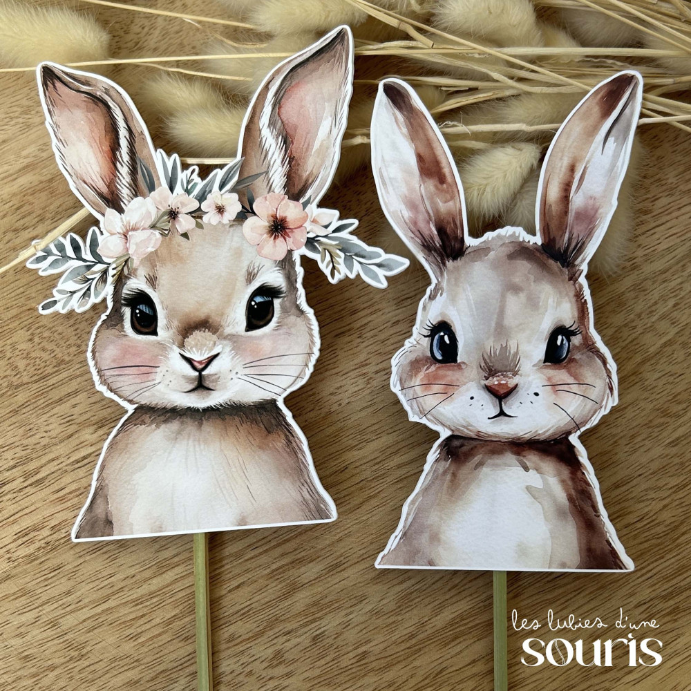 ★ PÂQUES | Cake Topper 