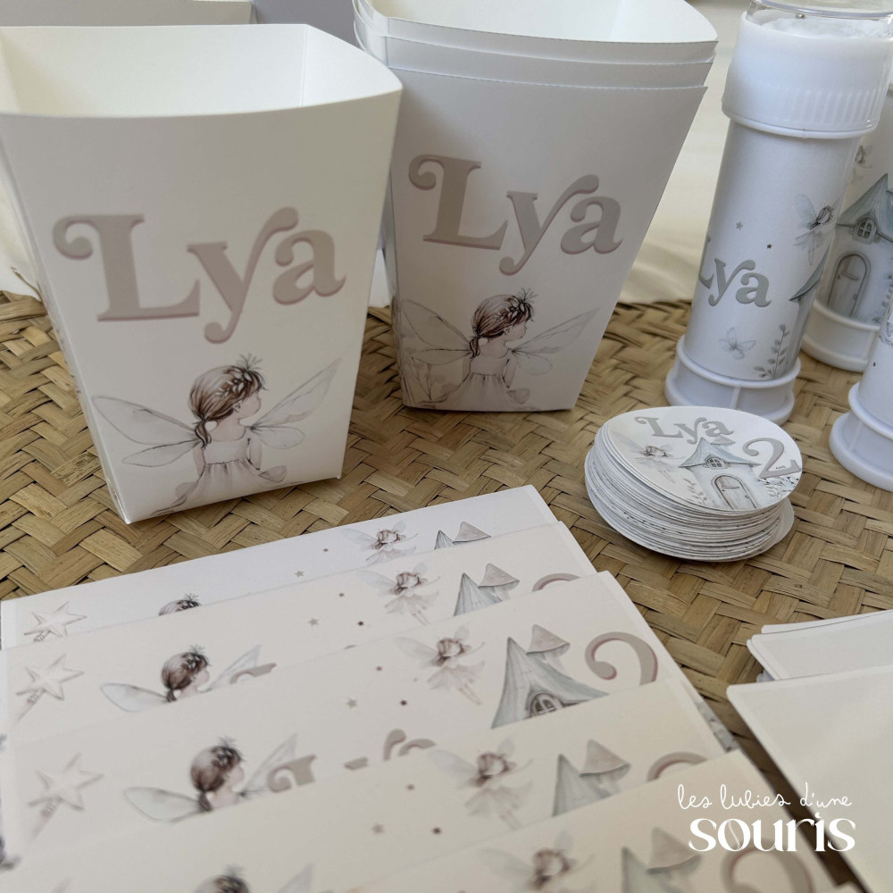 ★ Boites à Pop Corn - Thème personnalisable