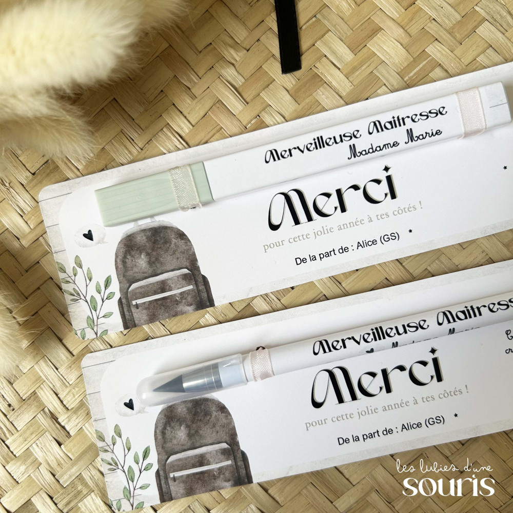 ★ Cadeau de fin d'année | Surligneur | Maitresse, Maitre, Atsem... 