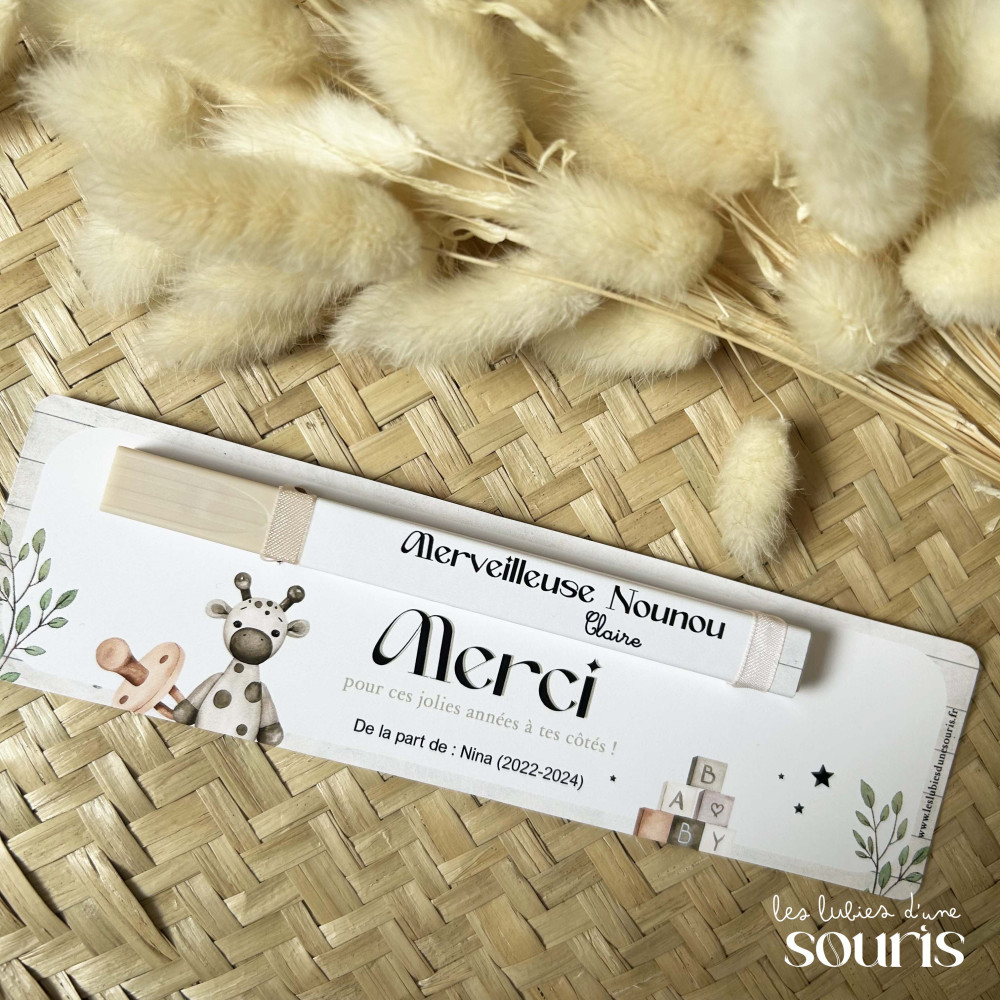 ★ Cadeau de fin d'année | Surligneur | Nounou, Crèche... 