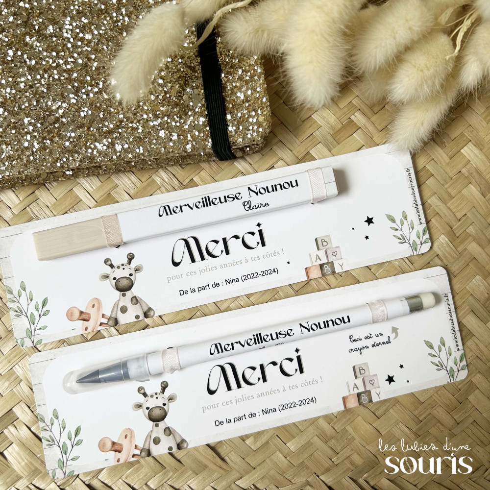 ★ Cadeau de fin d'année | Surligneur | Nounou, Crèche... 