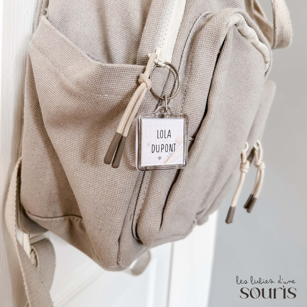 ★ Porte clé  - Rentrée scolaire