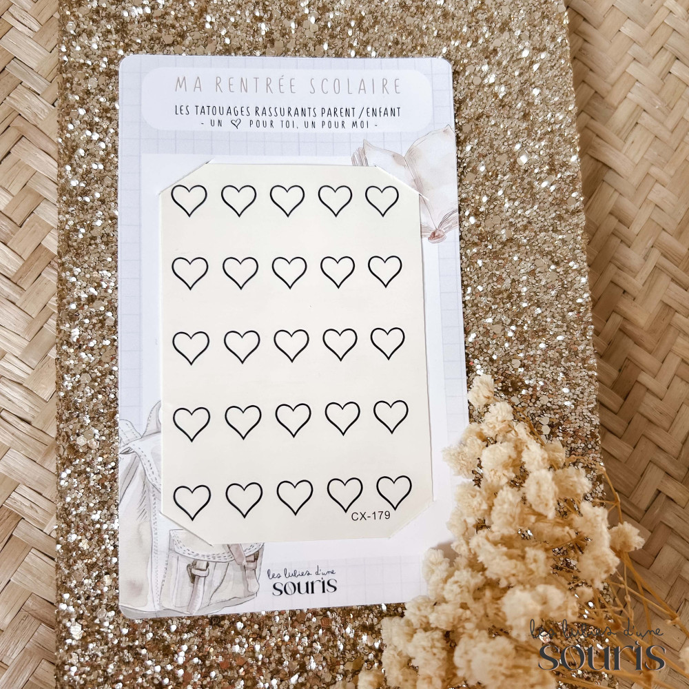 ★ Tatouages rassurants, Parent/enfant - Rentrée scolaire