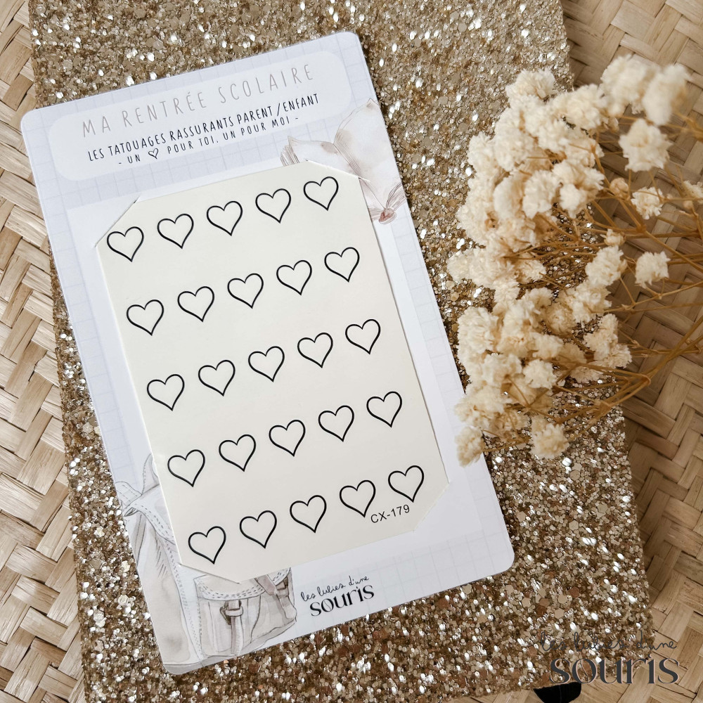 ★ Tatouages rassurants, Parent/enfant - Rentrée scolaire