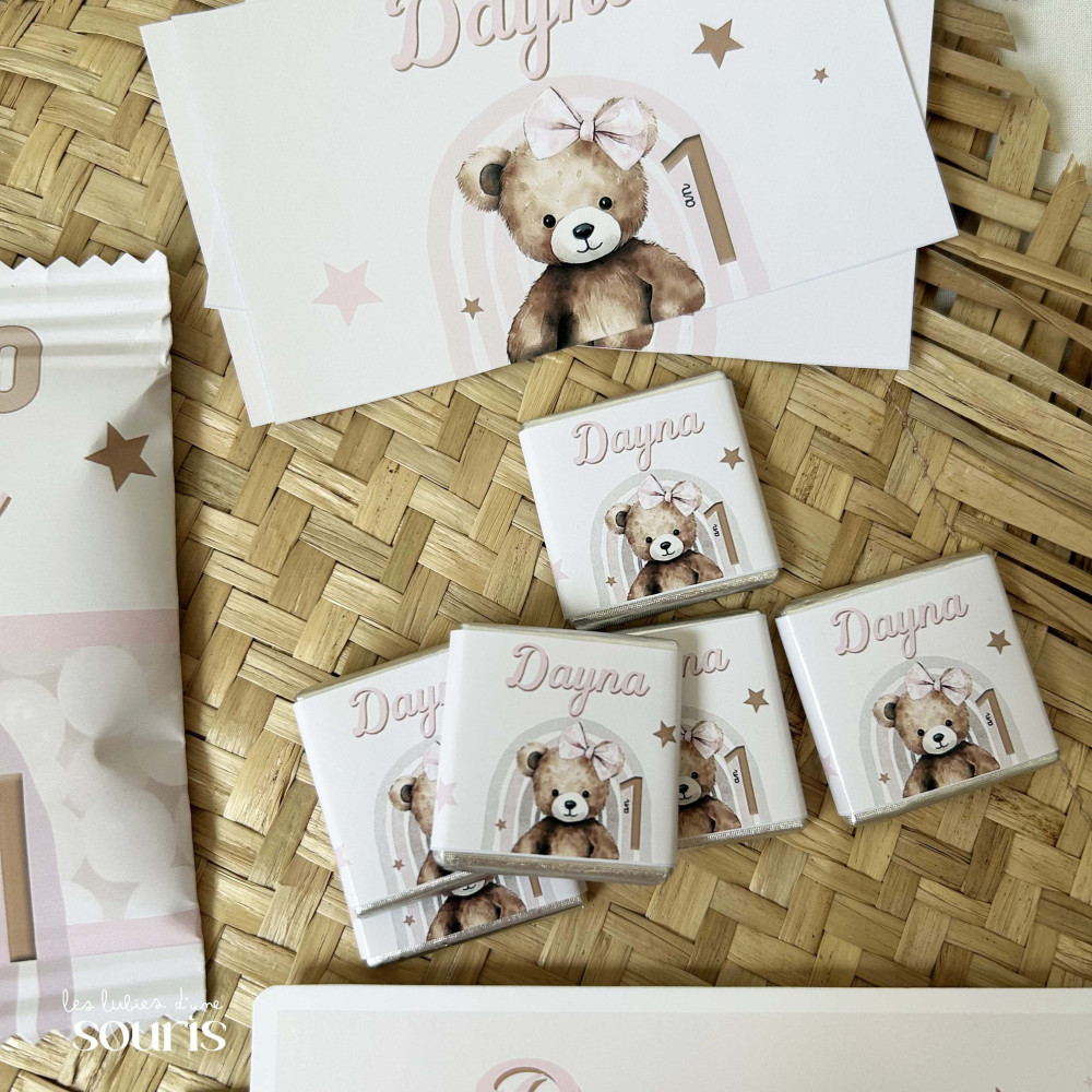 ★ Minis chocolats - Thème personnalisable