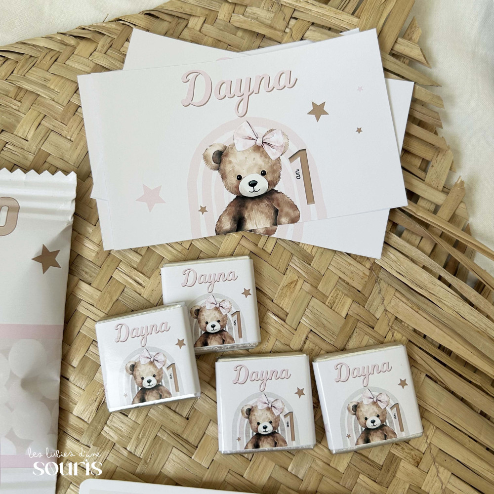 ★ Minis chocolats - Thème personnalisable