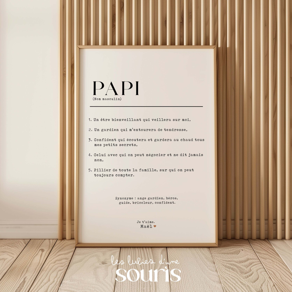 ★ AFFICHE SIGNIFICATION | PAPI