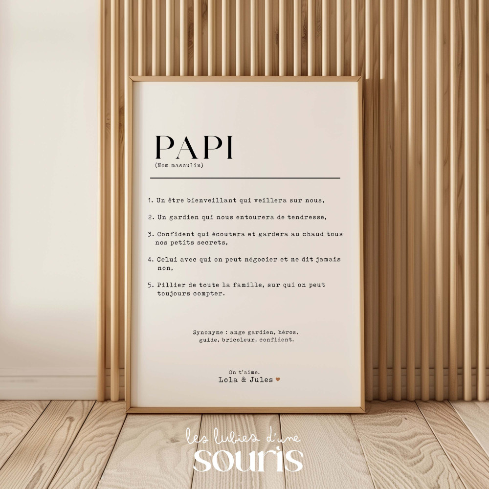 ★ AFFICHE SIGNIFICATION | PAPI
