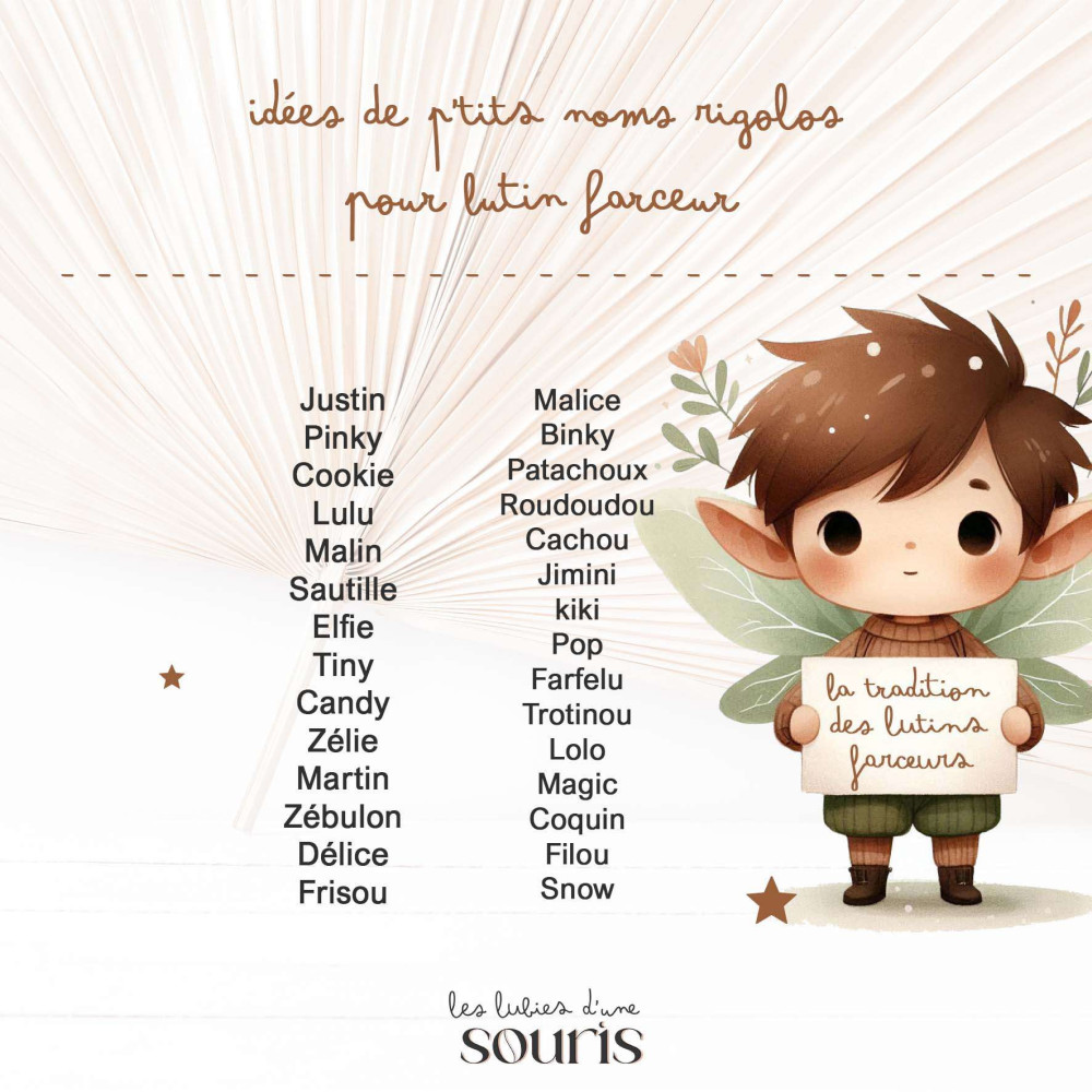 NOEL | Lettre personnalisée | jolie tradition des lutins du père Noël