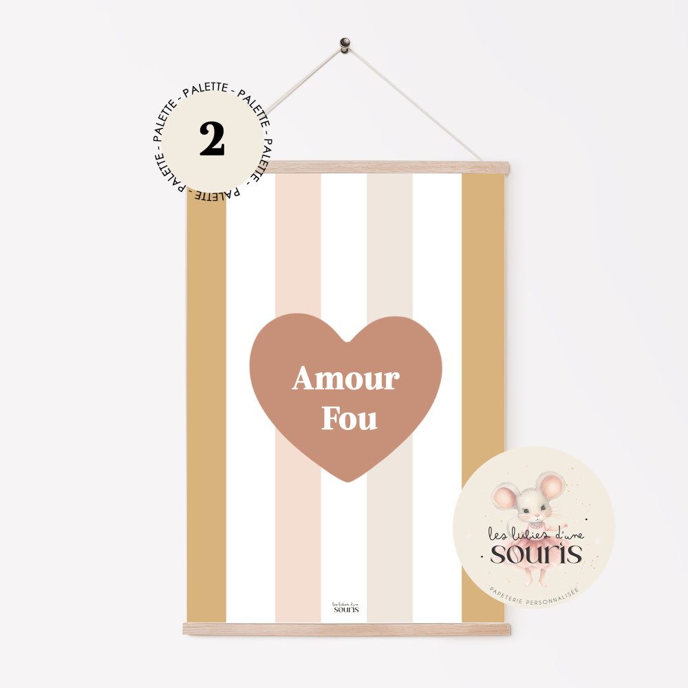 ★ Affiche - AMOUR FOU