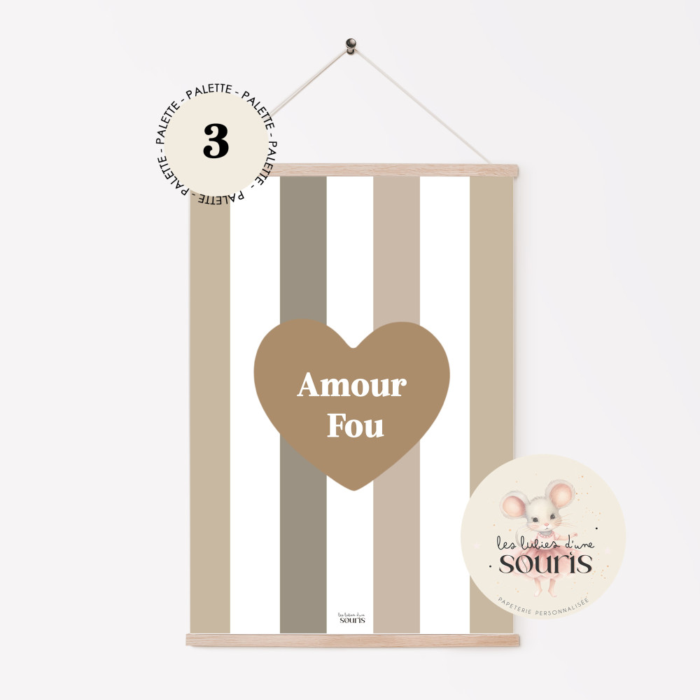 ★ Affiche - AMOUR FOU