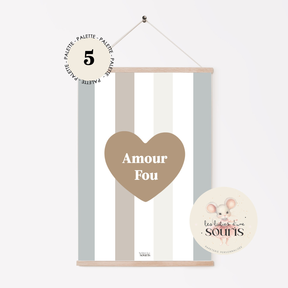 ★ Affiche - AMOUR FOU