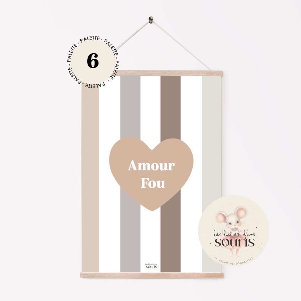★ Affiche - AMOUR FOU