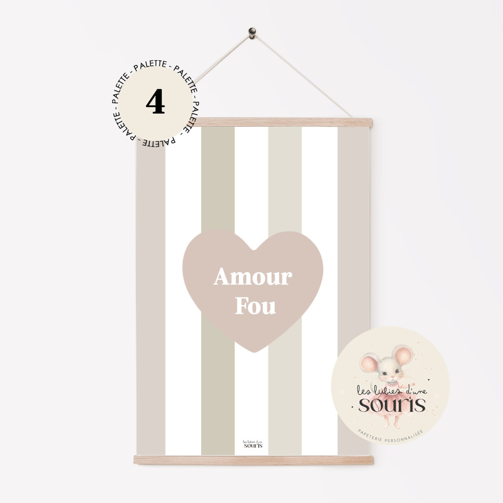 ★ Affiche - AMOUR FOU