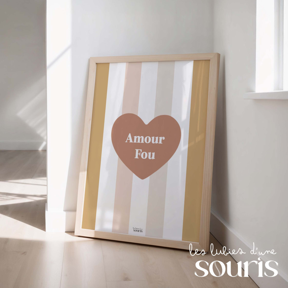 ★ Affiche - AMOUR FOU