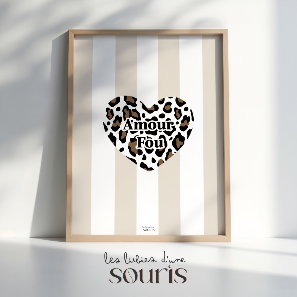 ★ Affiche - AMOUR FOU