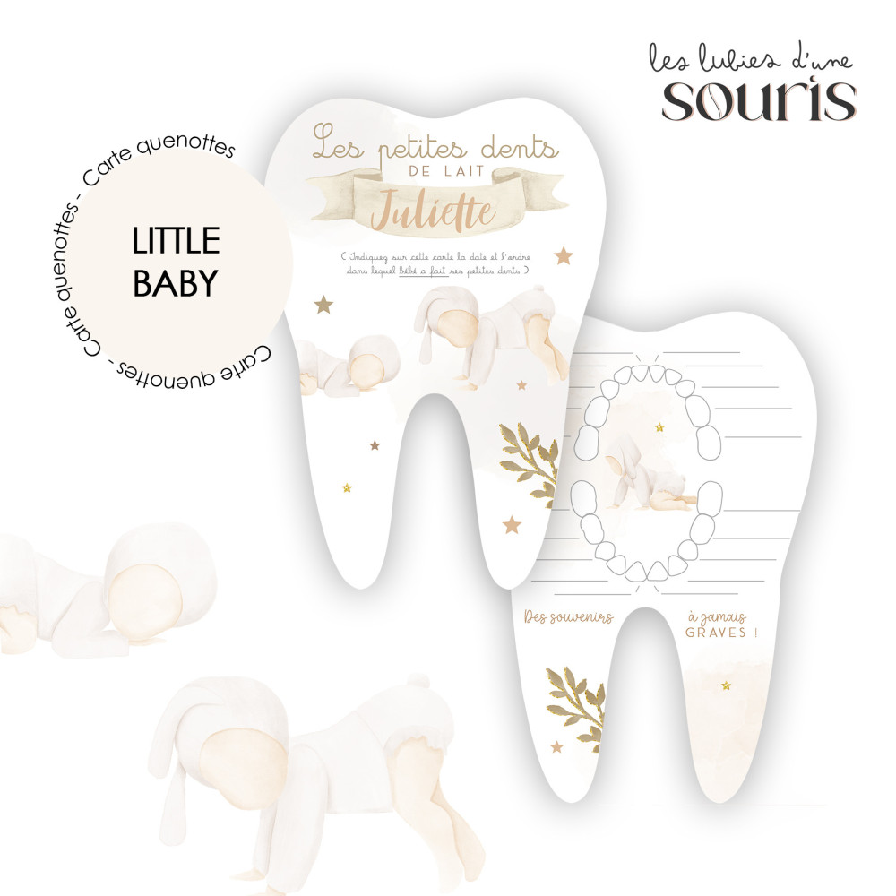 ★ Carte quenottes - Little baby