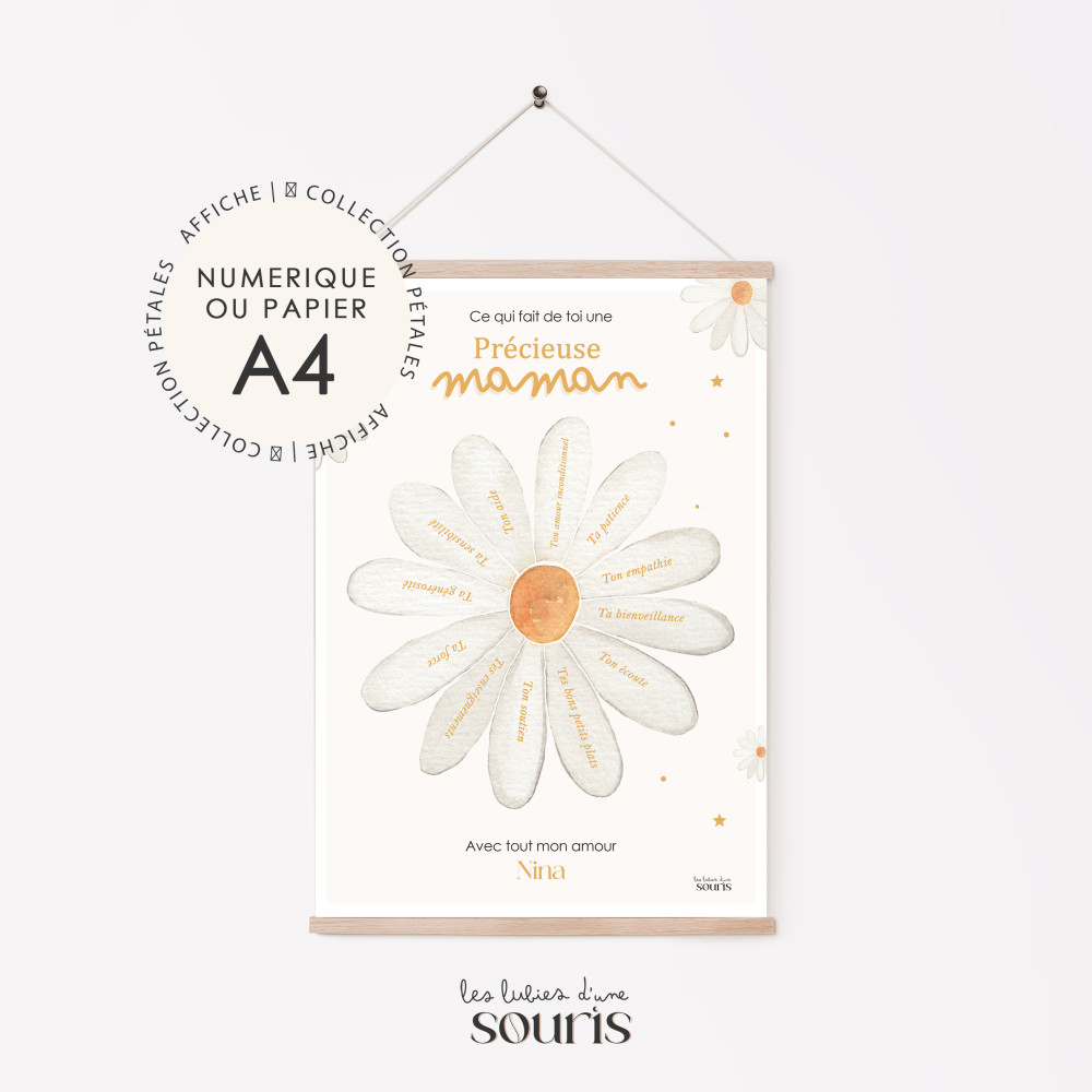 Affiche | ★ Collection pétales