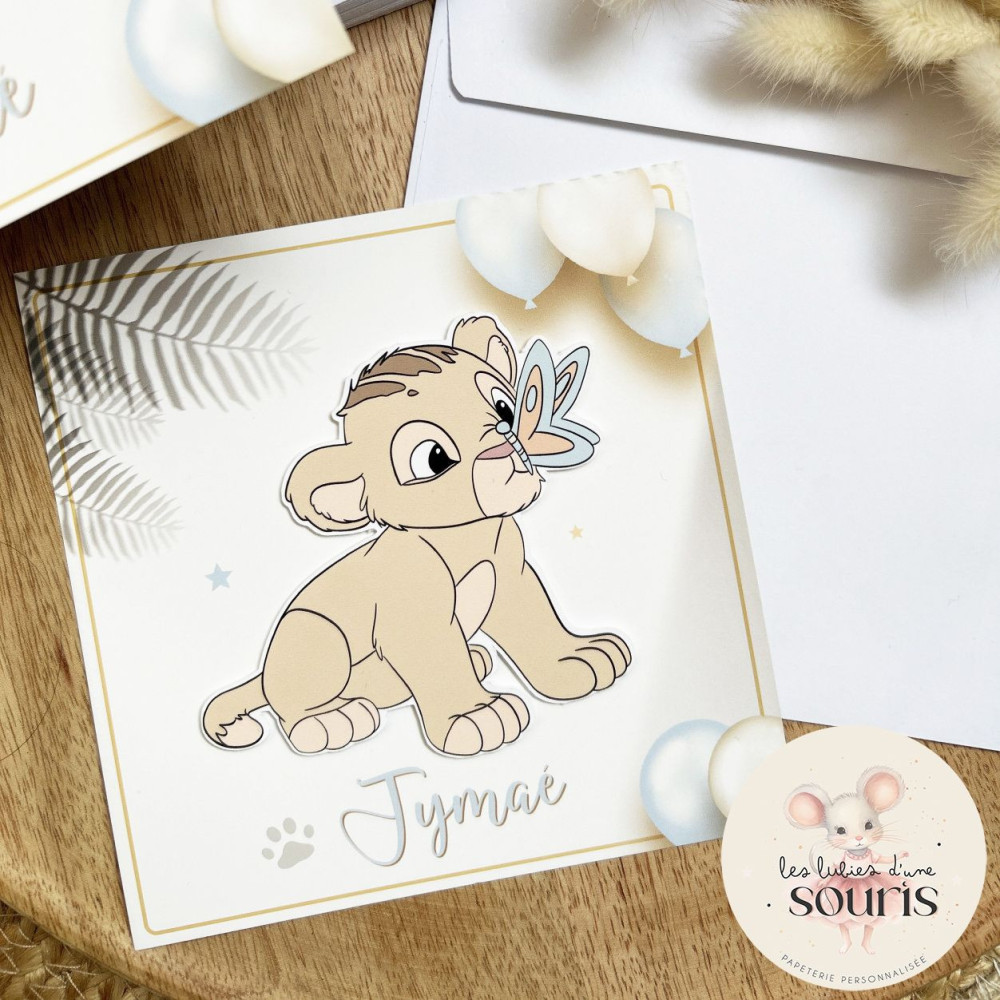 ★ Invitation & faire part | Format carré ou carte postale - avec RELIEF | Sur mesure