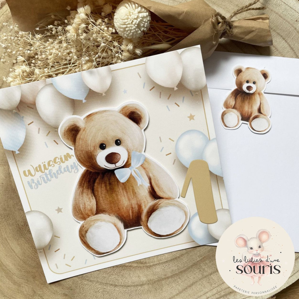★ Invitation & faire part | Format carré ou carte postale - avec RELIEF | Sur mesure