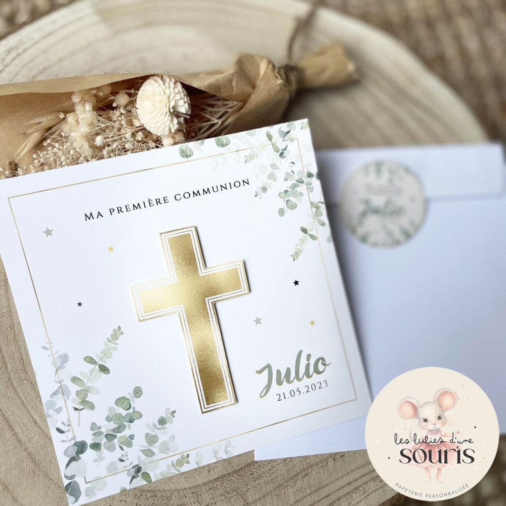 ★ Invitation & faire part | Format carré ou carte postale - avec RELIEF | Sur mesure