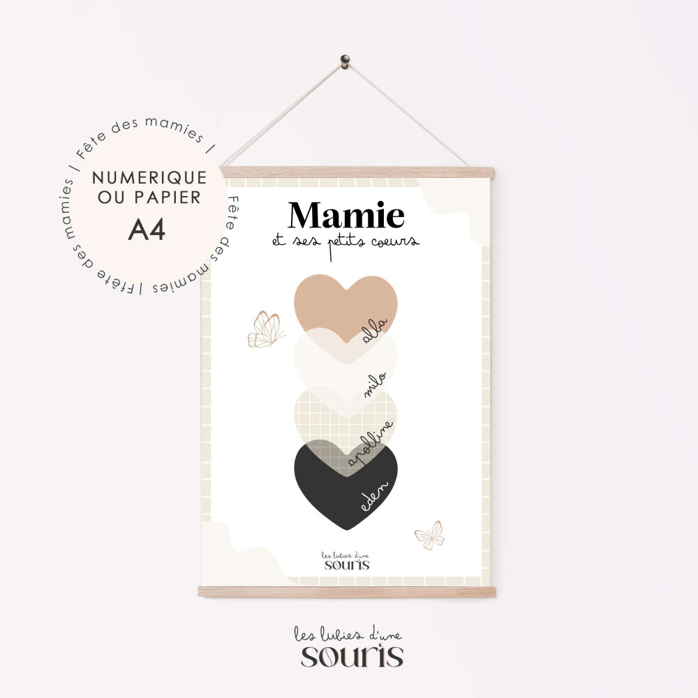 Collection Souvenirs Tissés /  ★ Affiche 