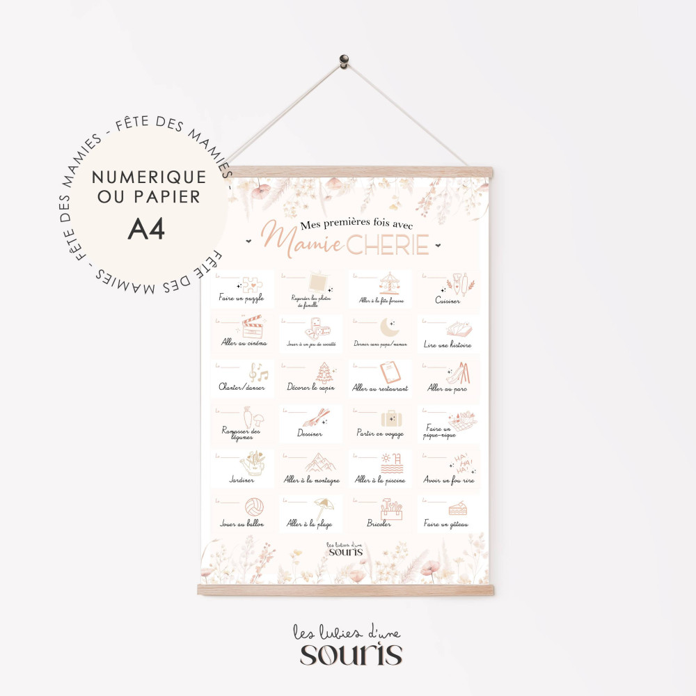 ★ Mes premières fois avec mamie chérie | Collection Rose poudré