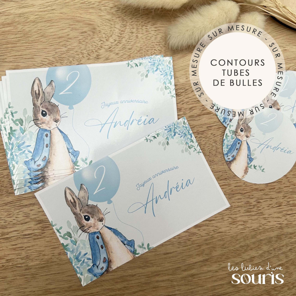 ★ Etiquettes pour flacons à bulles (x6) - Thème personnalisable. - Sur mesure